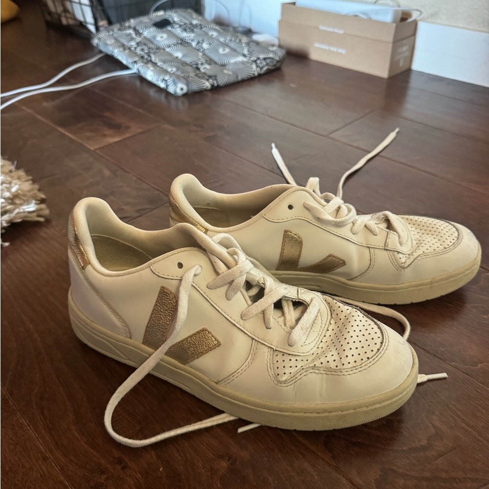Veja Rose gold sneakers